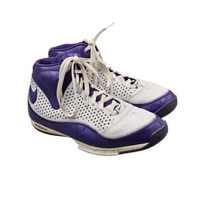 Nike Men's Size 10.5‎ US Zoom BB II 2007 Varsity Purple Basketball Shoes